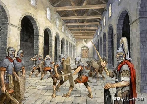 趣味律史004——古罗马制定十一抽杀律，使得战场无逃兵