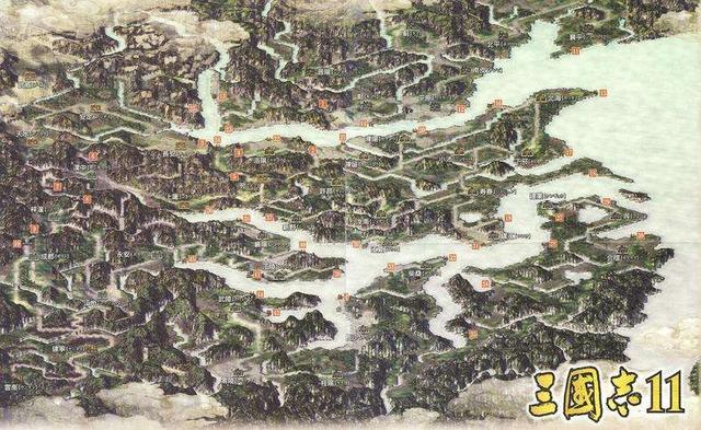 《三国志11》容易防守的城池，洛阳富得流油但却没有这个城池坚固